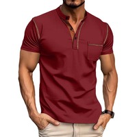 Fabricant chinois Polo pour hommes T-shirt Premium Boss Comfort Casual Daily Top Polo de golf avec poche