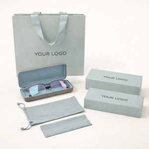 Caja y Bolsa de Regalo para Gafas de Sol Personalizadas DHP, Estuche de Papel Magnético Plegable de Lujo con Logotipo Personalizado - Product Image 6
