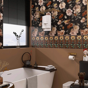 <span class=keywords><strong>Azulejos</strong></span> esmaltados de Arte de estilo Retro Nanyang 150x300 Hotel cocina <span class=keywords><strong>baño</strong></span> balcón Internet celebridad <span class=keywords><strong>azulejos</strong></span> de pared - Product Image 3