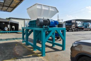 Industrial Big Power Waste Paper <strong>Board</strong> Plastic Shredder Double-shaft Double Motor Shredder - Product Image 6