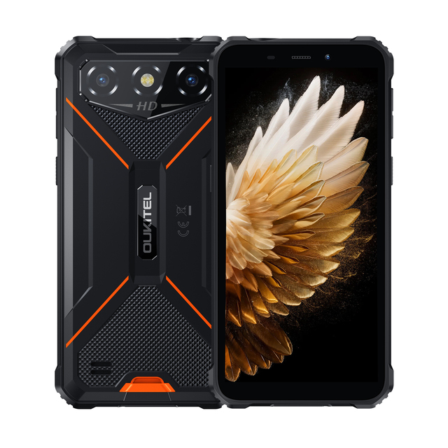 OUKITEL G3 Heavy Duty Rugged Phone 6300mAh Battery IP68 Certified 16(4+12)GB 256GB Factory Direct Global Version Rugged Phone