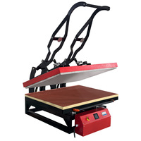Xingyan mesin pres panas sublimasi, mesin tekan panas Format besar magnetik 80*100cm dengan Slide-out