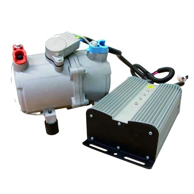 12v Electric Ac Compressor High Quality Car Conditioner Compressor R134a Universal Permanent Magnet Brushless DC Motor 120-140ml