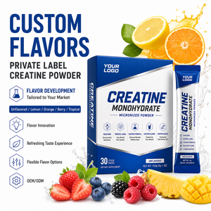 Creatina Monohidrato en Polvo, Paquetes Individuales de 5g por Porción, Sin Sabor, 30 Paquetes Individuales, Suplemento Dietético para Apoyo a la Fuerza Muscular - Product Image 6