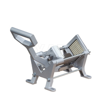 Machine manuelle de trancheuse de légumes de pomme de terre d'équipement de cuisine de restaurant commercial pour des bandes de tige de racine de coupe de frites