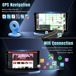 Âm Thanh Xe Hơi <span class=keywords><strong>Receiver</strong></span> Loa Siêu Trầm Android Carplay Tự Động GPS Hệ Thống Định Vị FM Xe Bt Đài Phát Thanh Với Giá Tốt Nhất - Product Image 3