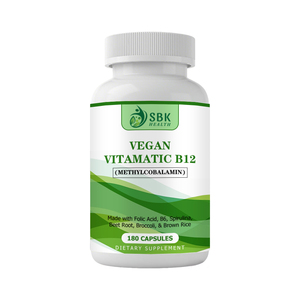 Cápsulas Veganas de Vitamina B12 Directas de Fábrica, Apoyo al Metabolismo Energético, Favorece la Producción de Energía, Claridad Mental, Cápsulas para el Estrés - Product Image 1