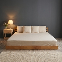 Drap-housse de mise à la terre couleur personnalisée en coton biologique avec 5% de fibres d'argent, disponible en Beige, Blanc, Gris, Bleu, Rose, Noir