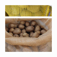 Machine complète de fabrication de sacs en filet pour l'ail, les fruits, les oignons, les pommes de terre, les tomates, et les sacs Leno – Métier à tisser circulaire
