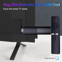 Topleo Vente en Gros Clé TV USB de Streaming Smart 4K Certifiée Android 13 Boîtier TV Jeu Clé TV Android