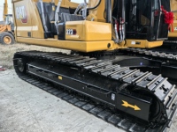 Último Modelo de Excavadora Usada CAT323 23T con Pulgar, Excavadora CAT 323 Restaurada con Color Original de Caterpillar