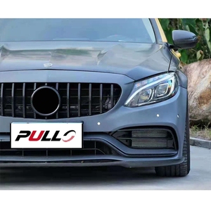 Paraurti AUTO griglie AUTO per Benz classe <span class=keywords><strong>C</strong></span> <span class=keywords><strong>W205</strong></span> cambia in stile C63 <span class=keywords><strong>AMG</strong></span> - Product Image 5