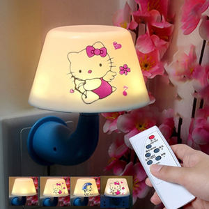 Luce <span class=keywords><strong>Notturna</strong></span> LED con Telecomando <span class=keywords><strong>Lampada</strong></span> da Comodino per Camera dei <span class=keywords><strong>Bambini</strong></span> Luce <span class=keywords><strong>Notturna</strong></span> per Allattamento <span class=keywords><strong>Lampada</strong></span> da Parete a Spina Vendita all'Ingrosso - Product Image 2