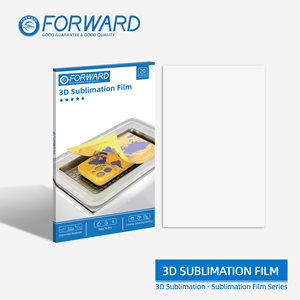 <span class=keywords><strong>Film</strong></span> de transfert par sublimation 3D en PET, matériau importé FORWARD FW-S-01F, pour coques de téléphone DIY - Product Image 1