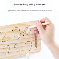 Zhiqu Toys Montessori Inspiré Numérique Mathématiques Aides Maternelle Apprentissage Cognitif Doigt Jouets pour Enfants Addition & Soustraction