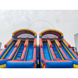 Party Rentals Jumping Castle Combo <b>Inflatable</b> <b>Bouncer</b> Commercial Double lane <b>Inflatable</b> Wet Dry Slide for Kids Adults - Product Image 4