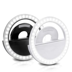 Lampe universelle à <span class=keywords><strong>Selfie</strong></span> pour téléphone Portable, anneau lumineux de 28 led, avec un Clip, pour <span class=keywords><strong>iPhone</strong></span> 6 <span class=keywords><strong>7</strong></span> 8 Plus et Samsung - Product Image 1
