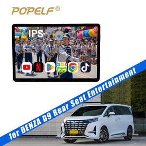 แท็บเล็ตติดพนักพิงศีรษะในรถยนต์ Android 14.0, หน้าจอ IPS ความละเอียด 1080P FHD, 8-Core 4G+64G, ช่องต่อ HDMI, WiFi, Bluetooth, FM, USB สำหรับเบาะหลังรถยนต์ Denza BYD - Product Image 1