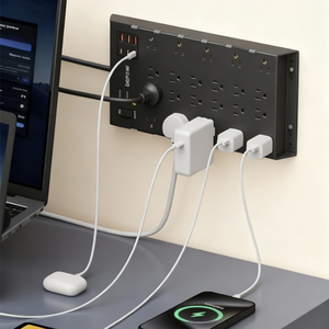 22-way Power Strip với 3 USB một 3 Loại-C cổng hỗ trợ 22 thiết bị đồng thời công nghiệp & bệnh viện sử dụng bảo vệ tăng - Product Image 5