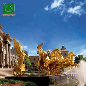 Estatua <span class=keywords><strong>de</strong></span> bronce antiguo <span class=keywords><strong>de</strong></span> tamaño real, Estatua <span class=keywords><strong>de</strong></span> la fuente del caballo, bronce, Apolo - Product Image 6