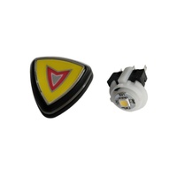 Bouton de direction à micro-interrupteur en plastique pour machine de jeu d'arcade de simulation de course vidéo JSJM Speed Rider