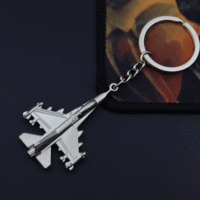 Promotion de gros Porte-clés souvenir 3D métal avec logo personnalisé Mini avion Porte-clés avion Llavero Porte-clés avion