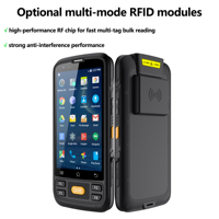 Lector/Escritor RFID UHF Industrial HC-700S, PDA Resistente con Android y Escáner de Códigos de Barras 1D/2D