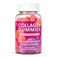 Collageen Gummies met Aangepaste Fruit Smaken, Revitaliserend en Verfraaiend voor de Huid, Veganistisch, Vitamineverrijkend, Immuniteitversterkend