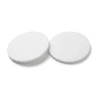 Disque de feutre industriel blanc en tissu non tissé, taille et épaisseur personnalisées, protection pour meubles et sols