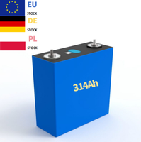 Batterie LiFePO4 de qualité A MB31 314Ah 3.2V en stock UE pour système de stockage d'énergie, cellule compatible 12V 24V 48V pour stockage d'énergie