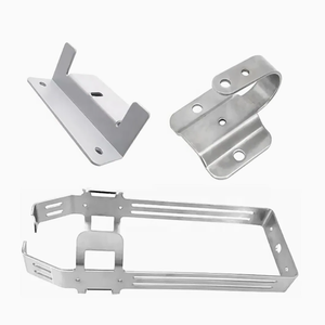 Supports en tôle sur mesure, pièces métalliques usinées CNC, composants de montage découpés au laser, quincaillerie industrielle - Product Image 6