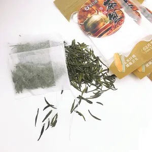 LOONDE factory direct sales corn fiber bag with rope tea packaging white tea packaging tea roll filter