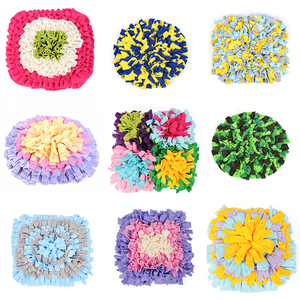 Yaratıcı renkli köpek koklama Mat gıda gizleme oyun pedi özel burun çalışması bulmaca halı Pet Snuffle paspaslar - Product Image 4