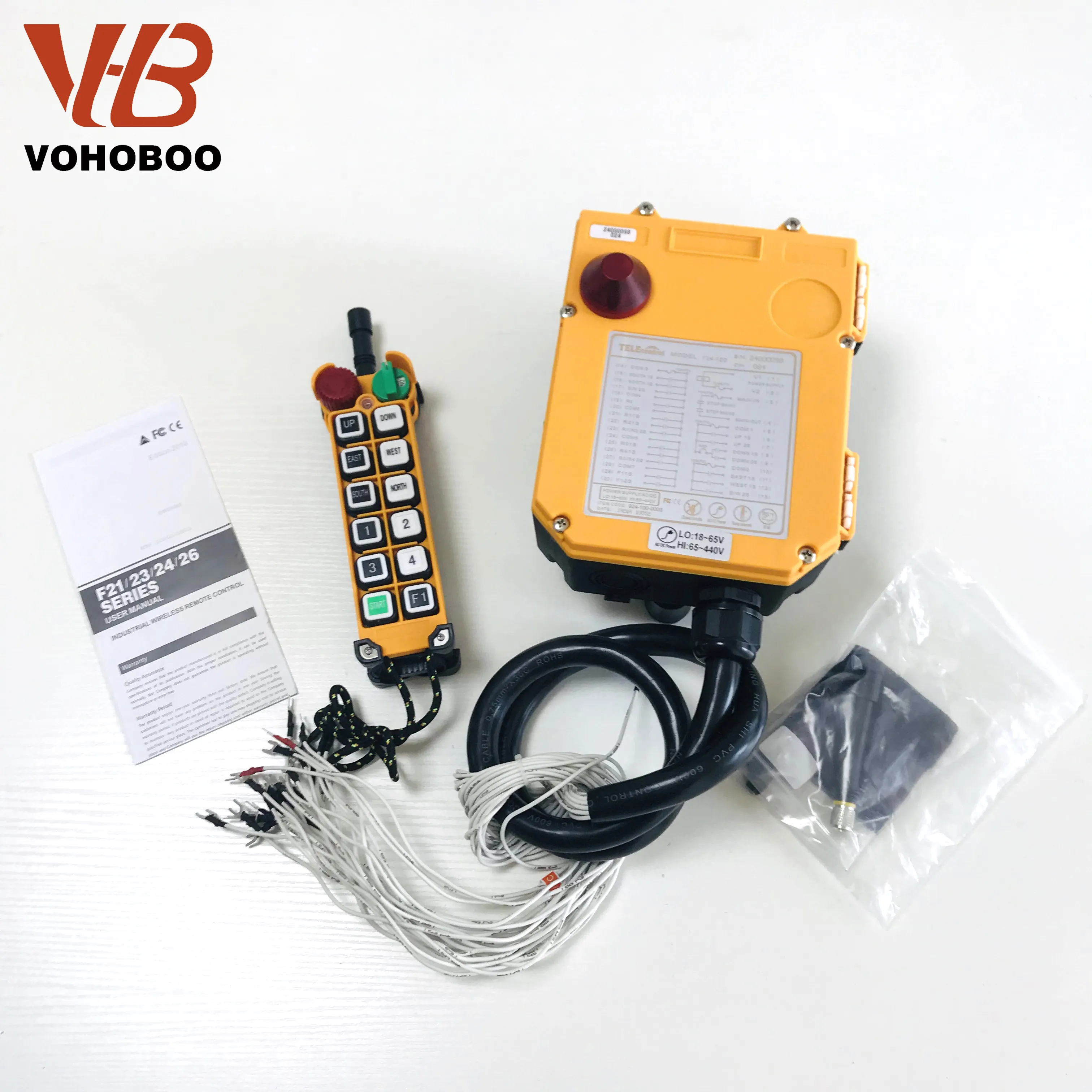 Radio Remote Controller Factory Price F24-12D Industrial Radio Wireless Remote Controls For Crane