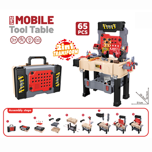 2023 plastique assembler bricolage outil <span class=keywords><strong>table</strong></span> jeu jouet 2 en 1 atelier de réparation semblant jouer jouet outils pour les enfants - Product Image 2