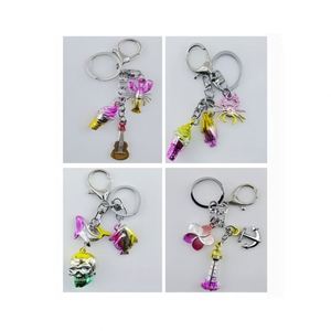 Innovative Custom Magnetic Resin Zinc Alloy Keychain Multi-Ring Ocean Cartoon Carabiner Premium Quality Customizable <b>Keyring</b> - Product Image 1
