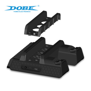 DOBE Factory Original Vertical Stand Charging Dock <strong>Game</strong> Disc <strong>Storage</strong> for <strong>PS4</strong> Slim Pro <strong>Game</strong> Accessories - Product Image 2