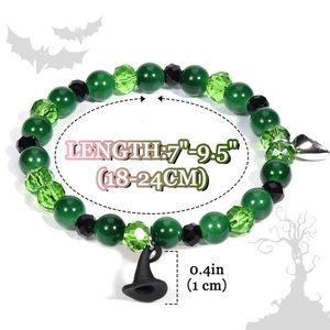 <span class=keywords><strong>Bracelet</strong></span> tendance 2 pièces/ensemble, bracelets assortis en perles pour couples, meilleurs amis, BFF, cadeaux de bijoux pour Halloween et Noël - Product Image 6