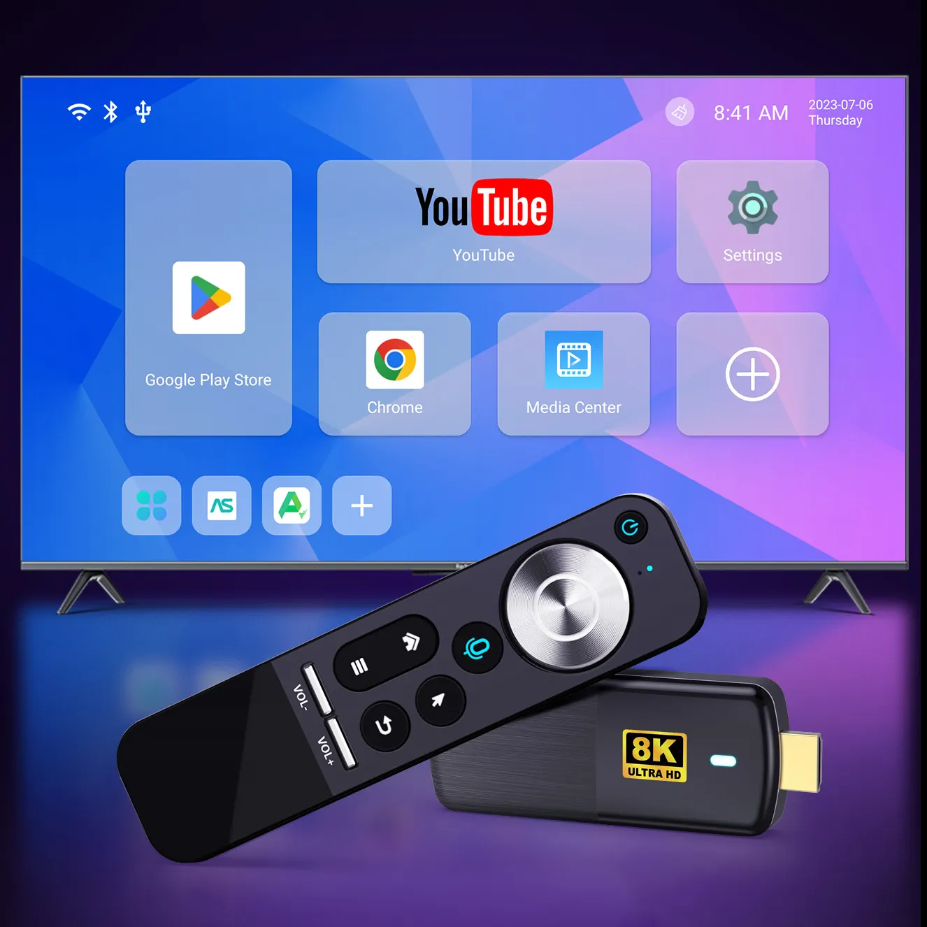 2023 nuevo MRSVI M2 2GB RAM 16GB ROM Stick TV Android Fire Lite Alexa control remoto por Voz 4K Fire TV stick