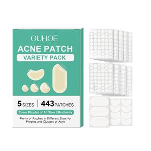 0728 Hydrocolloid Pimple Patches with Pore Shrinking Technology for <b>Face</b> Acne Treatment All Skin Types - Product Image 3