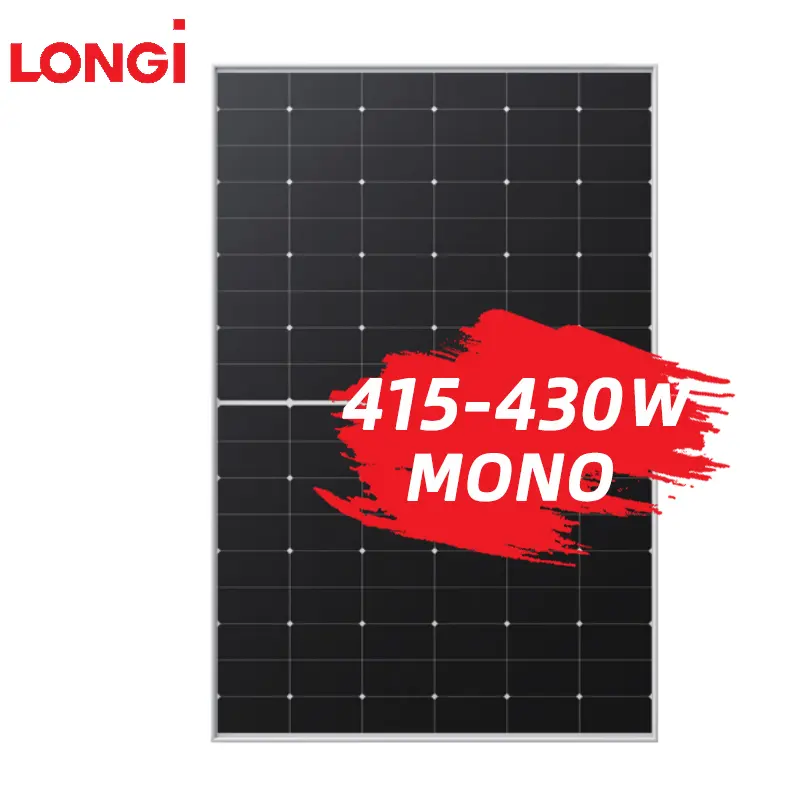 Longi Preço mais barato Top Marca Solar Hi-Mo 6 LR5-54HTH 415-430W 420W 425W 430W Meio Corte Painel Solar
