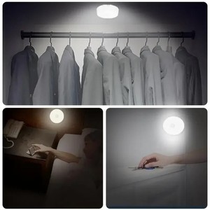 Bewegingssensor Licht Usb Opladen Draadloze Zelfklevende Led Nachtlampje Oplaadbaar Voor Huis Hal Garderobe Slaapkamer Trap - Product Image 6