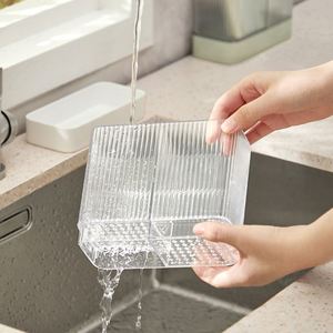 2026 High Quality <b>Kitchen</b> Ware Set Plastic <b>Storage</b> Box Wall-Mounted <b>Kitchen</b> <b>Storage</b> Holder Shelves - Product Image 3