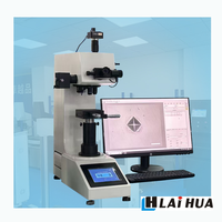 Durómetro Vickers ISO para PC, Modo HK HV, Carga de Celda Automática, Torneador Automático, 500g-50kg, Altura Máxima de Prueba 170mm