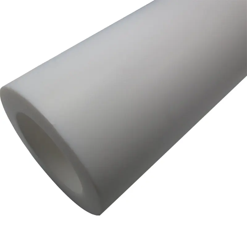 Barre en plastique ptfe personnalisée feuille de ptfe tige de ptfe de couleur blanche