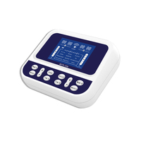 Masseur électrique portable QIAOXIN QX-236 pour le dos/les épaules/le cou, 3 canaux, soulagement de la douleur, 12 modes, 38 niveaux d'intensité, chauffage