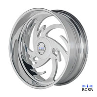 Nouvelles jantes en alliage d'aluminium forgé RCSR, multi-rayons, PCD 5x112/114.3/120, 40mm/25mm, garantie 5 ans