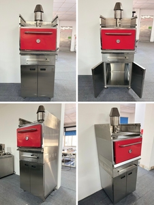 Matériel de cuisine Libermann, barbecue au charbon de bois commercial, four à griller avec/sans armoire, four à charbon de bois pour restaurant - Product Image 5