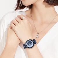 Bracelet en nylon à boucle Velcro, tendance, nouveau, élastique, pour montre connectée Samsung Watch 8/9 40/44 mm Watch8 Classic