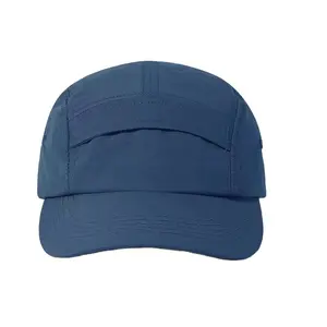 Быстрая сухая Спортивная Беговая шляпа с перфорированной 5-панельной шляпой